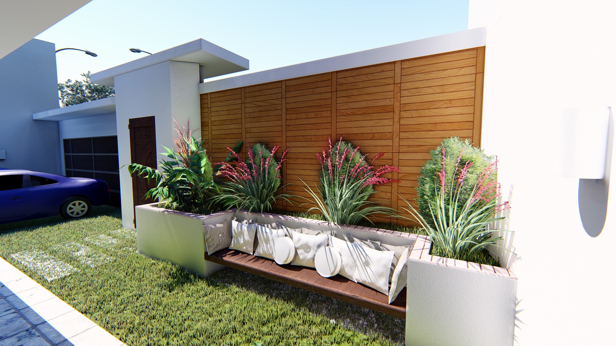 Plano de casa playa